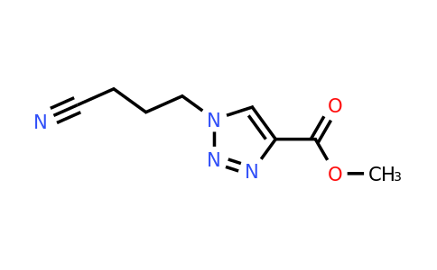 CAS 1423033-21-9 | methyl 1-(3-cyanopropyl)-1H-1,2,3-triazole-4-carboxylate