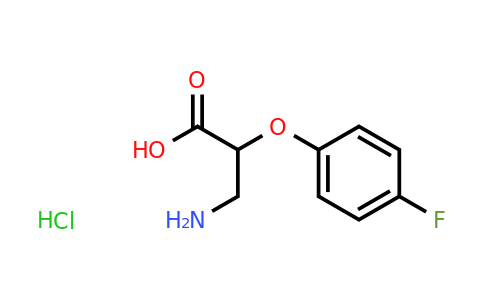 CAS 1423033-31-1 | 3-amino-2-(4-fluorophenoxy)propanoic acid hydrochloride