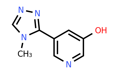 CAS 1423033-32-2 | 5-(4-methyl-4H-1,2,4-triazol-3-yl)pyridin-3-ol