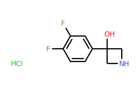 CAS 1423033-35-5 | 3-(3,4-difluorophenyl)azetidin-3-ol hydrochloride