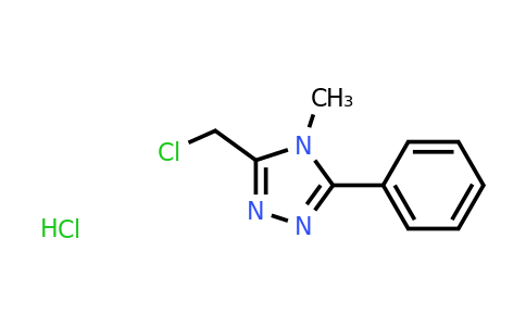 CAS 1423033-36-6 | 3-(chloromethyl)-4-methyl-5-phenyl-4H-1,2,4-triazole hydrochloride