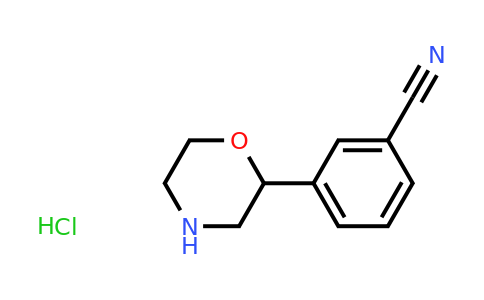 CAS 1423033-37-7 | 3-(morpholin-2-yl)benzonitrile hydrochloride