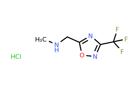 CAS 1423033-45-7 | methyl({[3-(trifluoromethyl)-1,2,4-oxadiazol-5-yl]methyl})amine hydrochloride