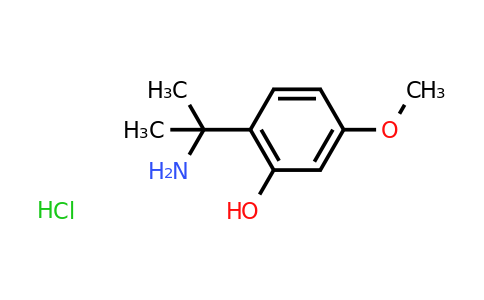 CAS 1423033-46-8 | 2-(2-aminopropan-2-yl)-5-methoxyphenol hydrochloride