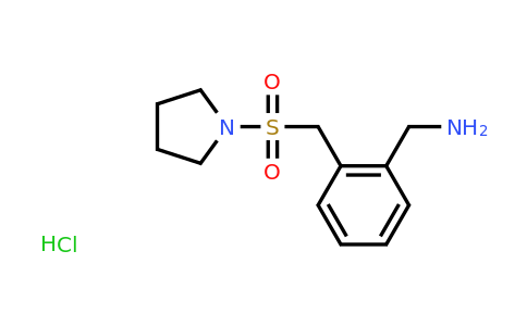 CAS 1423033-57-1 | {2-[(pyrrolidine-1-sulfonyl)methyl]phenyl}methanamine hydrochloride