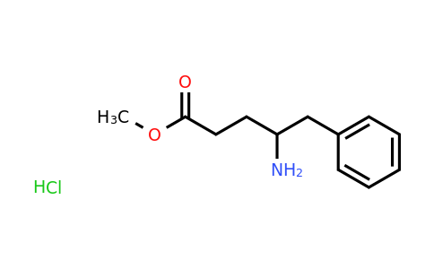 CAS 1423033-58-2 | methyl 4-amino-5-phenylpentanoate hydrochloride
