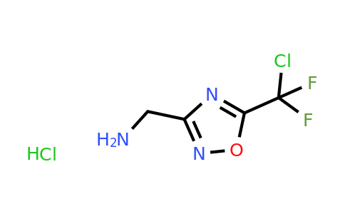 CAS 1423033-59-3 | [5-(chlorodifluoromethyl)-1,2,4-oxadiazol-3-yl]methanamine hydrochloride