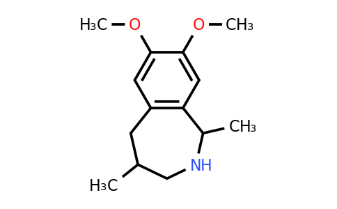 CAS 1423033-76-4 | 7,8-dimethoxy-1,4-dimethyl-2,3,4,5-tetrahydro-1H-2-benzazepine