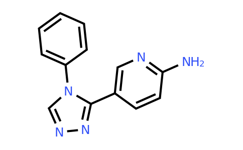 CAS 1423033-83-3 | 5-(4-phenyl-4H-1,2,4-triazol-3-yl)pyridin-2-amine
