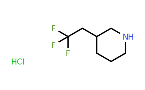 CAS 1423033-88-8 | 3-(2,2,2-trifluoroethyl)piperidine;hydrochloride