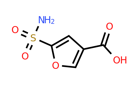 CAS 1423033-89-9 | 5-sulfamoylfuran-3-carboxylic acid