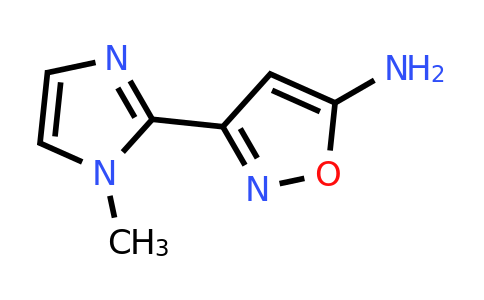 CAS 1423033-90-2 | 3-(1-methyl-1H-imidazol-2-yl)-1,2-oxazol-5-amine