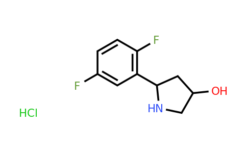 CAS 1423033-97-9 | 5-(2,5-difluorophenyl)pyrrolidin-3-ol hydrochloride