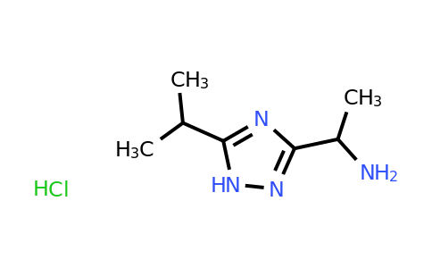CAS 1423034-03-0 | 1-[5-(propan-2-yl)-1H-1,2,4-triazol-3-yl]ethan-1-amine hydrochloride