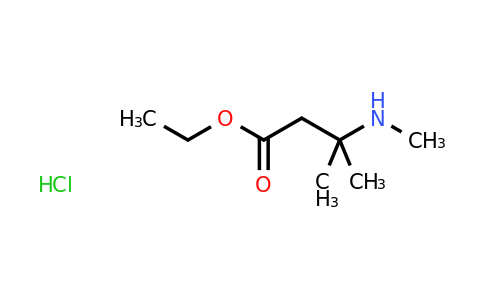 CAS 1423034-07-4 | ethyl 3-methyl-3-(methylamino)butanoate hydrochloride
