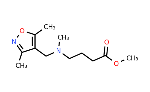 CAS 1423034-10-9 | methyl 4-{[(dimethyl-1,2-oxazol-4-yl)methyl](methyl)amino}butanoate