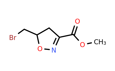 CAS 1423034-24-5 | methyl 5-(bromomethyl)-4,5-dihydro-1,2-oxazole-3-carboxylate