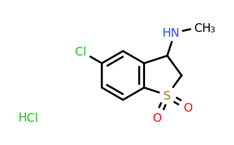 CAS 1423034-47-2 | 5-chloro-3-(methylamino)-2,3-dihydro-1lambda6-benzothiophene-1,1-dione hydrochloride