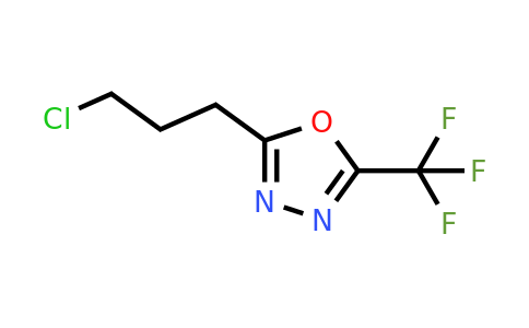 CAS 1423034-48-3 | 2-(3-chloropropyl)-5-(trifluoromethyl)-1,3,4-oxadiazole