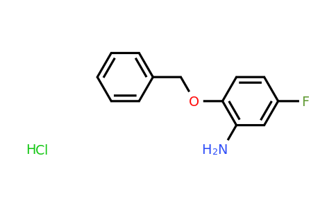 CAS 1423034-49-4 | 2-(benzyloxy)-5-fluoroaniline hydrochloride