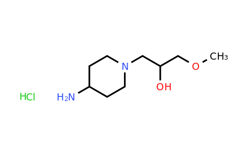 CAS 1423034-52-9 | 1-(4-aminopiperidin-1-yl)-3-methoxypropan-2-ol hydrochloride