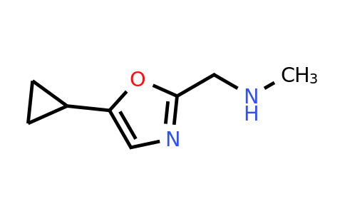CAS 1423034-55-2 | [(5-cyclopropyl-1,3-oxazol-2-yl)methyl](methyl)amine