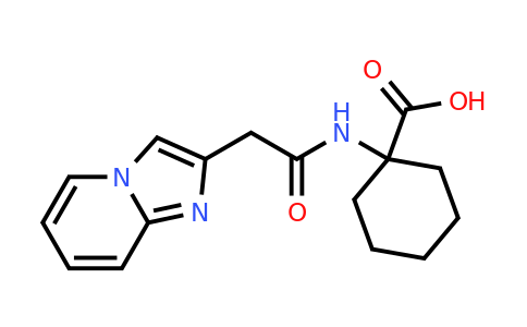 CAS 1423034-74-5 | 1-(2-{imidazo[1,2-a]pyridin-2-yl}acetamido)cyclohexane-1-carboxylic acid