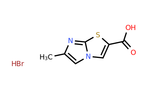 CAS 1423034-76-7 | 6-methylimidazo[2,1-b][1,3]thiazole-2-carboxylic acid hydrobromide