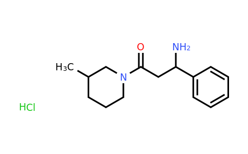 CAS 1423034-78-9 | 3-amino-1-(3-methylpiperidin-1-yl)-3-phenylpropan-1-one hydrochloride