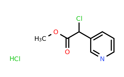 CAS 1423034-81-4 | methyl 2-chloro-2-(pyridin-3-yl)acetate hydrochloride