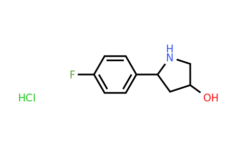 CAS 1423034-84-7 | 5-(4-fluorophenyl)pyrrolidin-3-ol hydrochloride