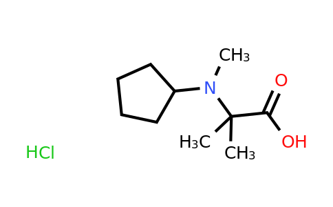 CAS 1423034-86-9 | 2-[cyclopentyl(methyl)amino]-2-methylpropanoic acid hydrochloride