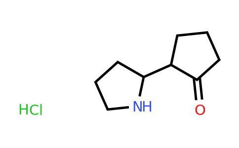 CAS 1423035-03-3 | 2-(pyrrolidin-2-yl)cyclopentan-1-one hydrochloride