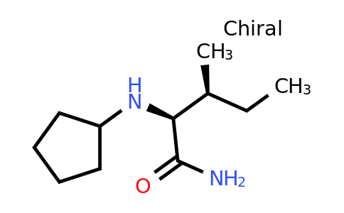 CAS 1423037-32-4 | (2S,3S)-2-(Cyclopentylamino)-3-methylpentanamide