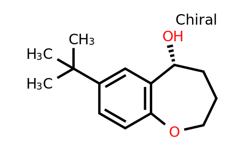CAS 1423040-60-1 | (5R)-7-tert-butyl-2,3,4,5-tetrahydro-1-benzoxepin-5-ol