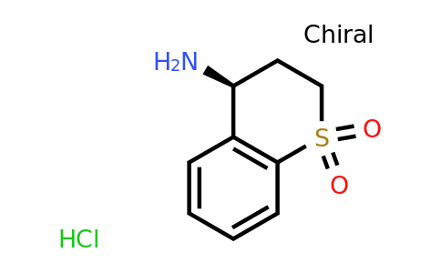 CAS 1423040-73-6 | (4S)-4-amino-3,4-dihydro-2H-1lambda6-benzothiopyran-1,1-dione hydrochloride