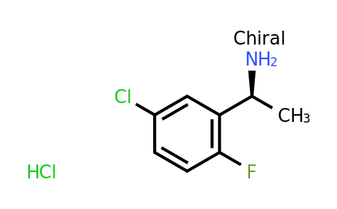 CAS 1423040-76-9 | (1S)-1-(5-chloro-2-fluorophenyl)ethan-1-amine hydrochloride
