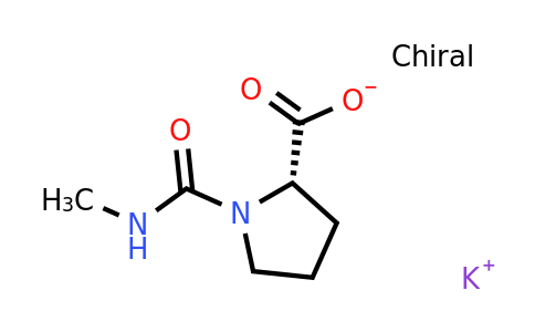 CAS 1423040-84-9 | potassium (2S)-1-(methylcarbamoyl)pyrrolidine-2-carboxylate