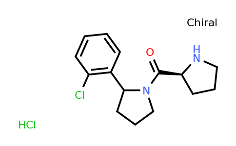 CAS 1423043-73-5 | 2-(2-chlorophenyl)-1-[(2S)-pyrrolidine-2-carbonyl]pyrrolidine hydrochloride