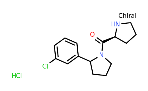 CAS 1423043-76-8 | 2-(3-chlorophenyl)-1-[(2S)-pyrrolidine-2-carbonyl]pyrrolidine hydrochloride