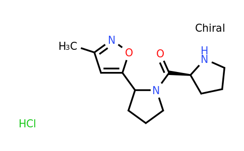 CAS 1423043-81-5 | 3-methyl-5-{1-[(2S)-pyrrolidine-2-carbonyl]pyrrolidin-2-yl}-1,2-oxazole hydrochloride