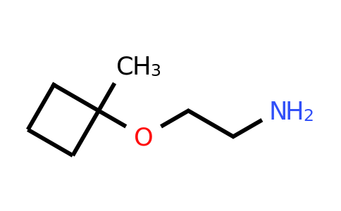CAS 1423117-07-0 | 2-(1-methylcyclobutoxy)ethan-1-amine
