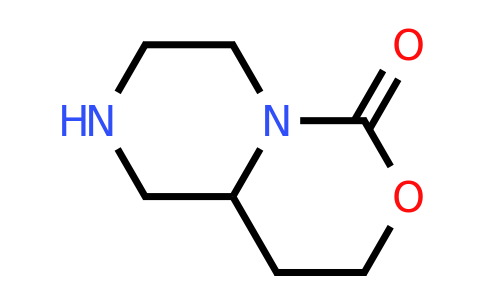 CAS 1423117-10-5 | 2,3,4,8,9,9a-hexahydro-1H-pyrazino[1,2-c][1,3]oxazin-6-one