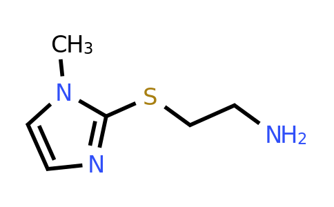 CAS 142313-55-1 | 2-[(1-methyl-1H-imidazol-2-yl)sulfanyl]ethan-1-amine