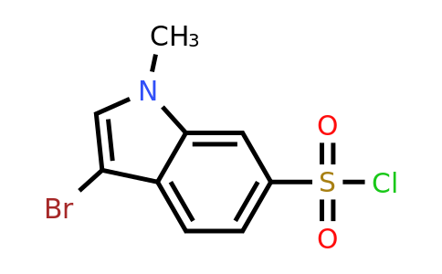 CAS 1423161-84-5 | 3-bromo-1-methyl-1H-indole-6-sulfonyl chloride