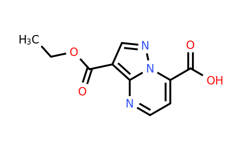 CAS 1423182-25-5 | 3-(ethoxycarbonyl)pyrazolo[1,5-a]pyrimidine-7-carboxylic acid
