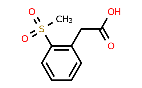 CAS 142336-20-7 | (2-Methanesulfonyl-phenyl)-acetic acid
