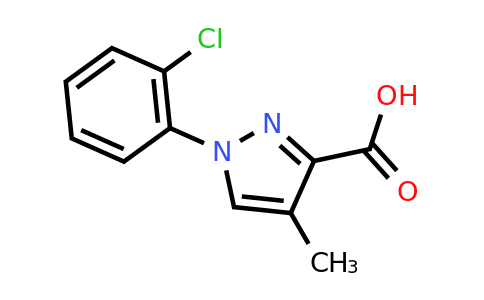 CAS 1423734-30-8 | 1-(2-chlorophenyl)-4-methyl-1H-pyrazole-3-carboxylic acid