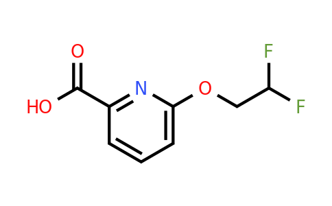 CAS 1423754-84-0 | 6-(2,2-difluoroethoxy)pyridine-2-carboxylic acid