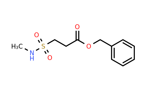 CAS 1424042-10-3 | benzyl 3-(methylsulfamoyl)propanoate
